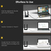 Three steps showing how to install and use a Tri-Band Wi-Fi 6E adapter for a PC/laptop.
