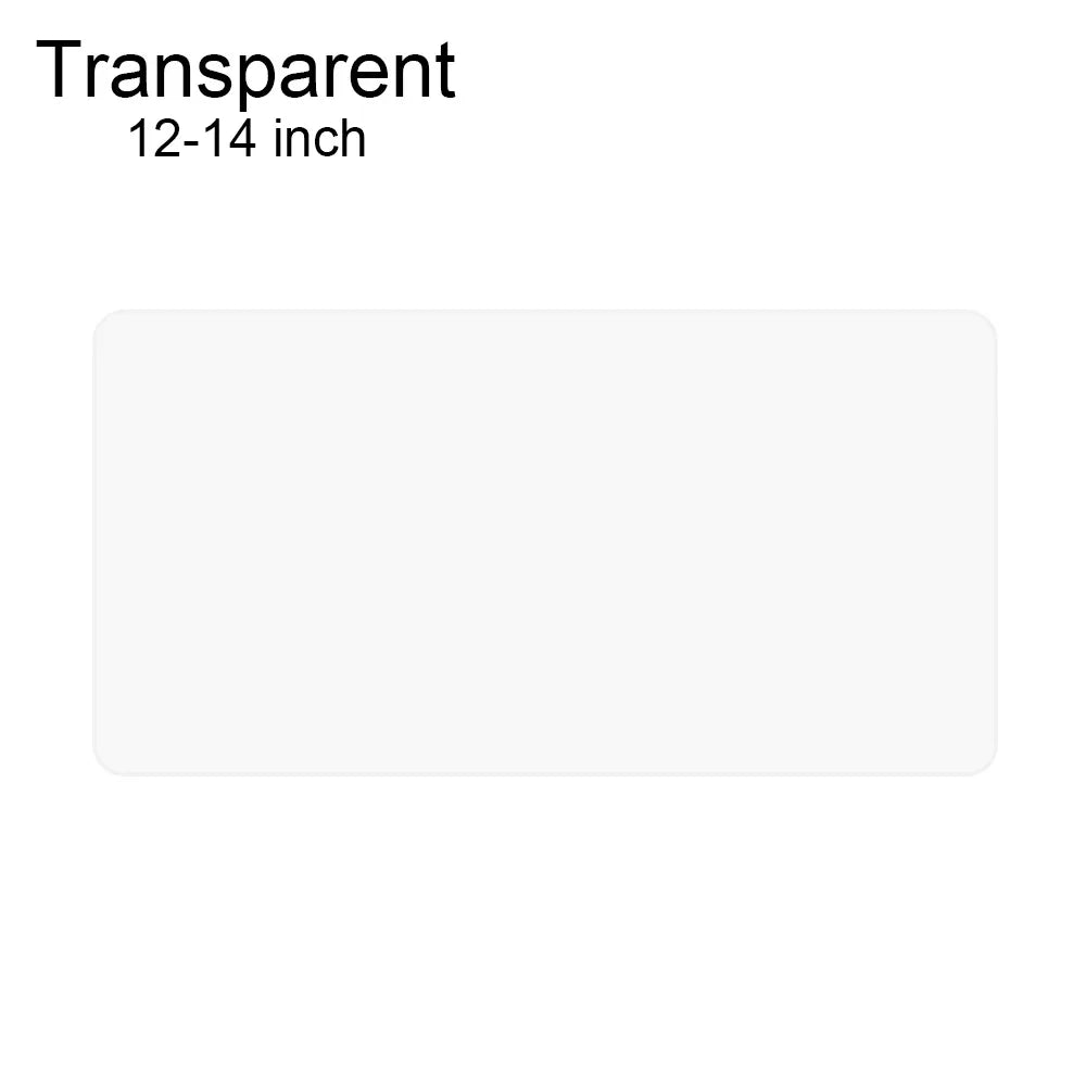 Transparenter Silikon-Keyboard-Schutzfilm für Laptops, Größe 12-14 Zoll.