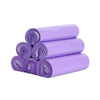 Rolls of purple waterproof self-adhesive courier mailer bags