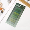 A pack of Gradient 10 color self-adhesive sticky notes displayed on a white background.
