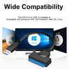 A black SATA III to USB 3.0 adapter cable connecting a SATA drive to a computer via a USB port.