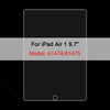 Matte PET screen protector film for an iPad Air 1 9.7 inch model A1474/A1475