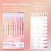A set of Qiqihui drawing notebook pens in various skin colors for painting and writing