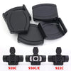 Black privacy lens covers for Logitech webcams models 920C, 930C/E, and 922C