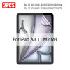واقي شاشة ورقيان لجهاز iPad Air موديلات M2 و M3
