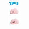 Two pink rabbit cloud utility knives are shown against a white background.