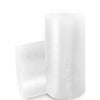A white roll of thickened bubble wrap used for shockproof cushioning packaging.