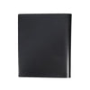 A black large capacity card binder album with a smooth, rectangular cover.