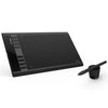 A black anti-glare matte screen protector for a digital drawing tablet is shown with a stylus.