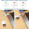 A white USB C adapter is shown next to a memory card, demonstrating its connection and flexible design.