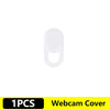 A white privacy lens protector for laptops and tablets.