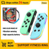 A green fitness ring and a blue controller are shown with packaging and text promoting fast shipping.