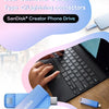 Unidad USB Sandisk Creator Phone Drive con conectores Lightning y Type-C