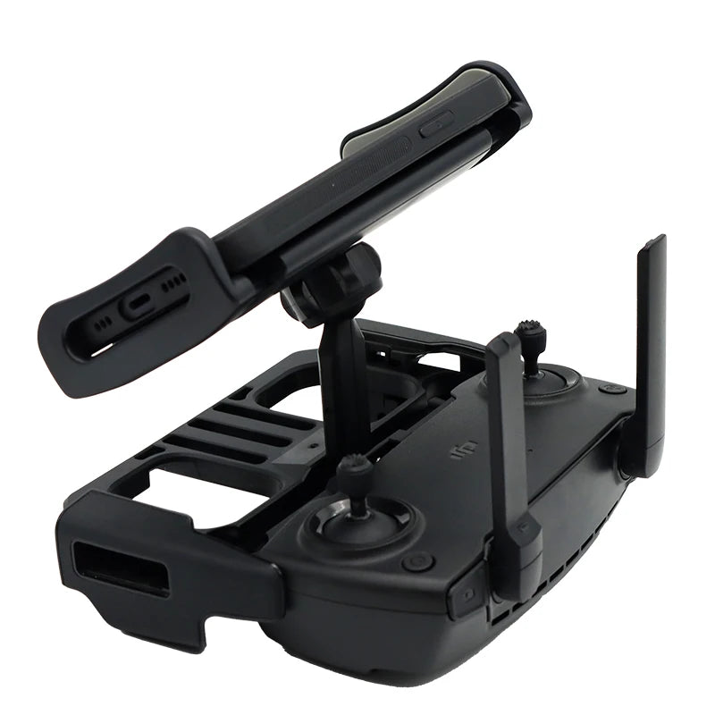 Control remoto para dron DJI, soporte con clip para montar en tabletas o teléfonos.