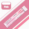 A pink quick-dry glue pen is shown next to a pink color swatch.