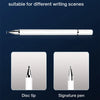 Weiße Präzisionszeichner-Stift mit Scheibenspitze und Unterschriftenfeder-Design