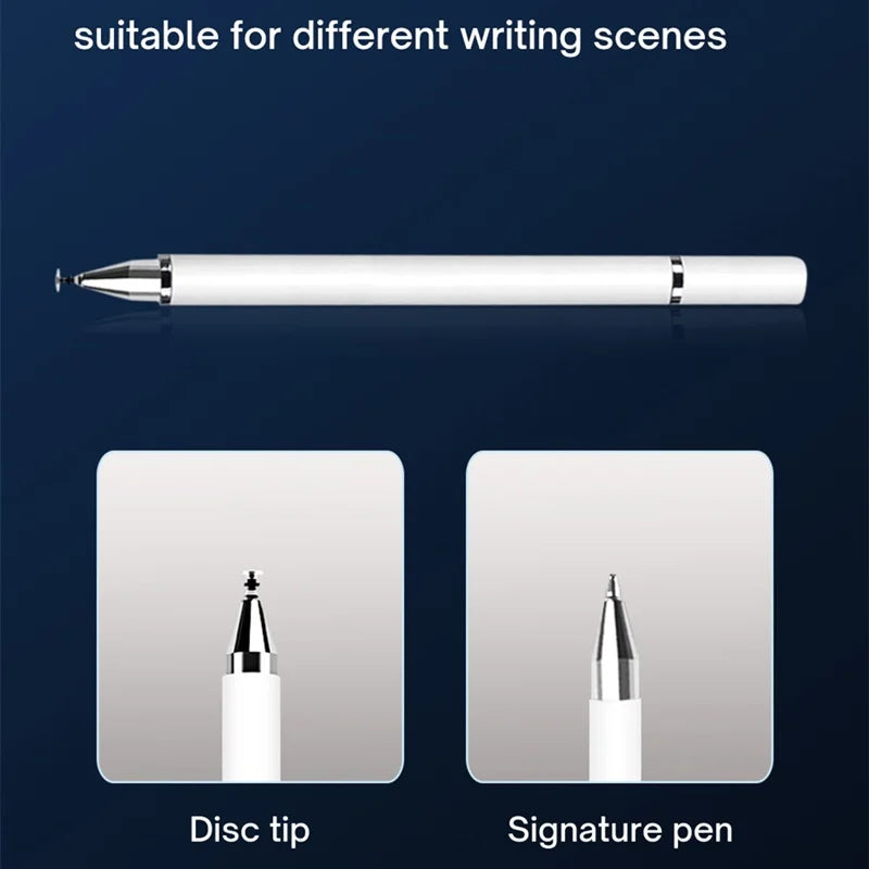 Weiße Präzisionszeichner-Stift mit Scheibenspitze und Unterschriftenfeder-Design