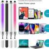 A collection of stylus pens and accessories compatible with all capacitive touch screens for tablets, phones, and laptops.