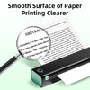 A clear plastic sheet used to smooth the surface of paper printing, shown next to a document and a printing device.