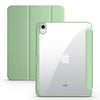 A light green protective case for an iPad is shown next to the device.