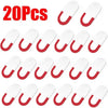 20 pieces of white camera privacy sliders for mobile and laptop
