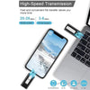 A 4-in-1 USB 3.0 flash drive is shown transferring files between a smartphone, laptop, and other devices.
