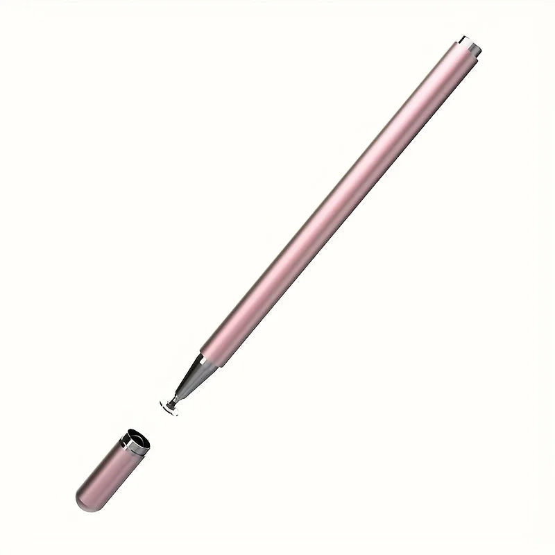 Langes, schlankes Roségold-Metall-Stift mit spitzer Spitze diagonal dargestellt.