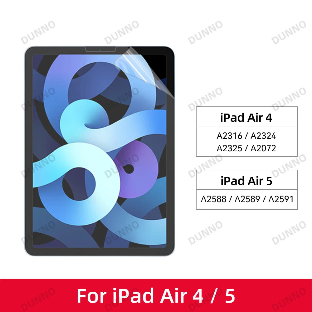 Matte screen protector for iPad Air 4 and 5 devices