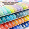 A set of 168 high-gloss acrylic marker pens in various colors displayed in a plastic case.