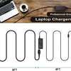 A set of four professional-grade laptop chargers for Dell Inspiron series laptops.