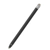 Schwarzer Präzisionsgitter-Stift mit Faser, diagonal vor weißem Hintergrund.