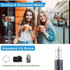 A 63-inch multifunctional tripod with a standard 1/4 screw for mounting phones and cameras.