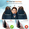 Demonstration of a 30 degree anti-peep design for screen protection on an iPhone.