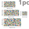 A collection of three floral designs for a large mouse pad with non-slip rubber base, showing various patterns and sizes.