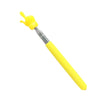 Yellow stainless steel telescopic teaching pointer tool