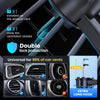 Double lock protection universal hook for car vents with extra long hook