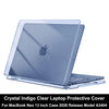 Crystal Indigo Clear Laptop Protective Cover for MacBook Neo 13 Inch Case 2026 Release Model A3404