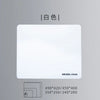 A white frosted glass anti-slip mouse mat with dimensions 490x420x450 and 350x250/240x200.