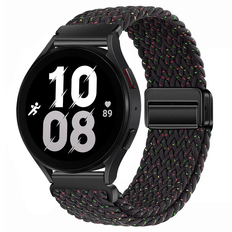 Schwarzer magnetischer Armband für die Nothing CMF Pro 2 Smartwatch.