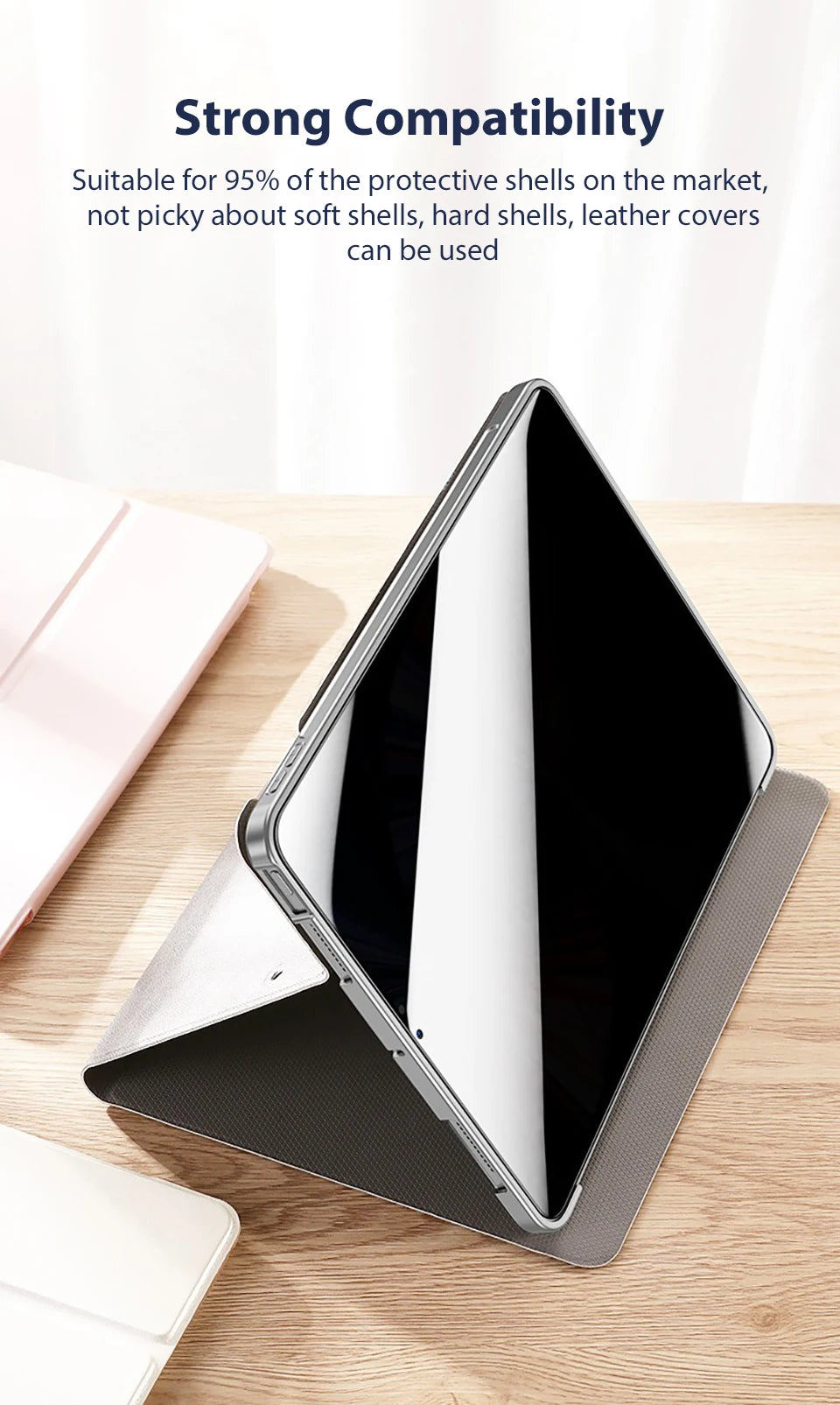 Anti-Peeping Tempered Glass Screen Protector for iPad Models