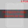 Two tempered glass screen protectors for an iPad Pro 11 2022 model.