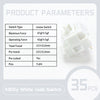 White Jade linear mechanical keyboard switch with technical parameters listed.