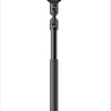 A black 5-axis magnetic phone and tablet stand with a circular mount.