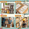 Set an Glasetiketten, ein Scrapbook und Verpackungsmaterial für Mini-Thermalstickerpapier.