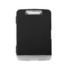 Black A4 waterproof file box with a writing board and pen slot.