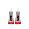 A bottle of B-7000 multi-purpose adhesive jewelry glue with a white cap and label.