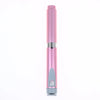 A long, slender pink and silver reusable peptide beauty injector pen for precise dosing.