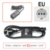 Schwarzes Netzteil und Kabel mit EU-Stecker für HP Laptops