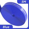 Blaues Kabelorganisator-Wickband-Set mit 5 Metern aufgerolltem Band