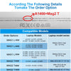 A list of compatible laptop models and order options for a magnetic power adapter.